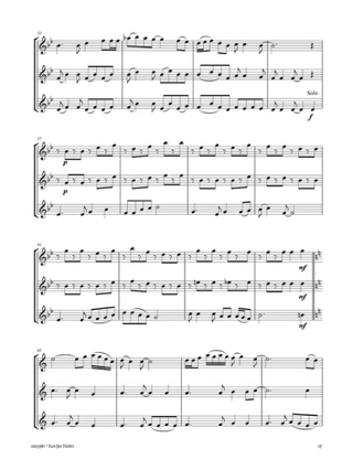 Fun for Flutes - Bart Bakker - Partition - Flûte traversière